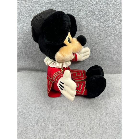 Disney‎ Mickey Mouse Beefeater Plush - ER on Uniform - Fabric Tag - Picture 2 of 5